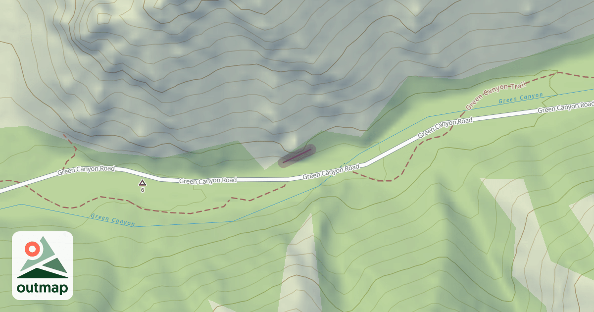 Map of Campsite 7