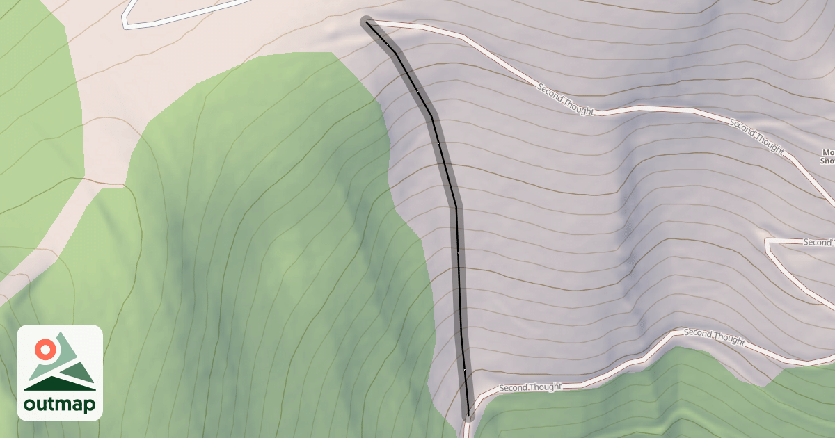 Map of Spartan Headwall