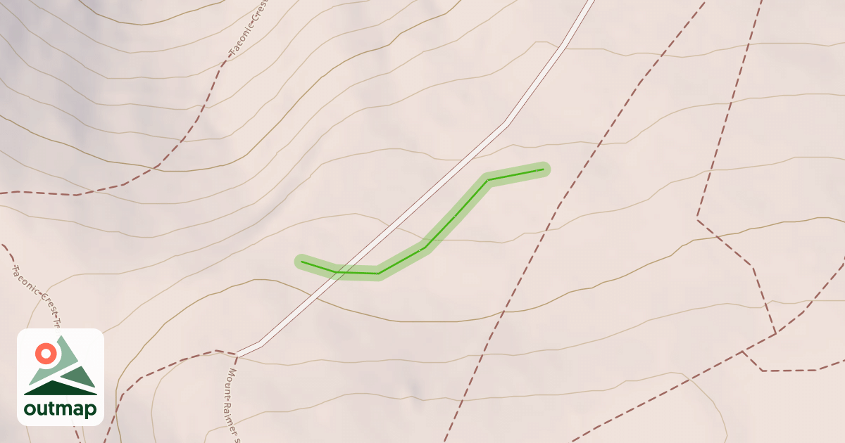 Map of West Ridge (Spur)