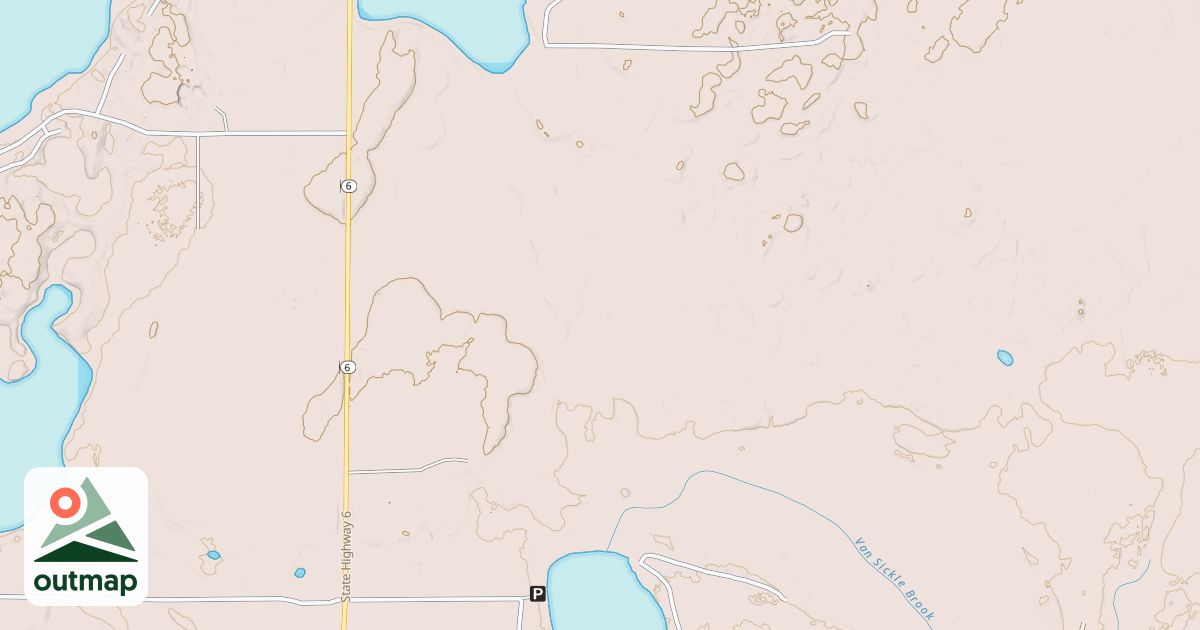 Map of Emily/Outing Trail
