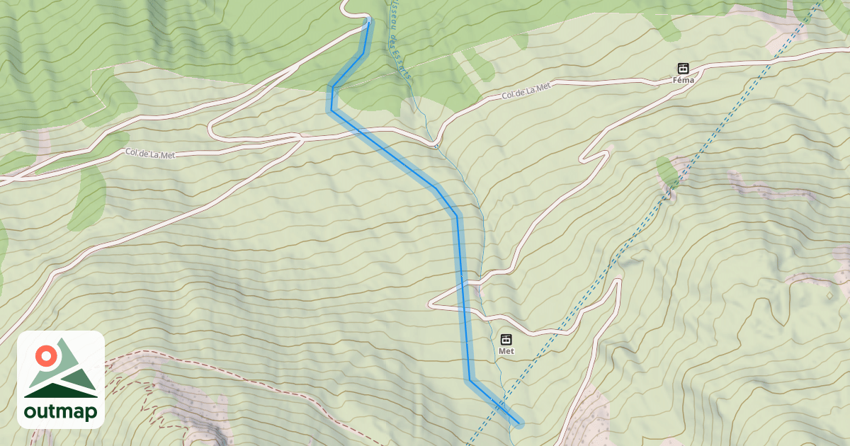 Map of Bec rouge