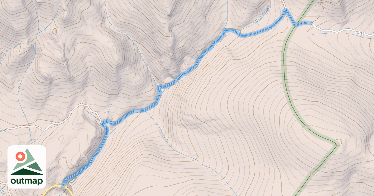 Map of Lujan Road