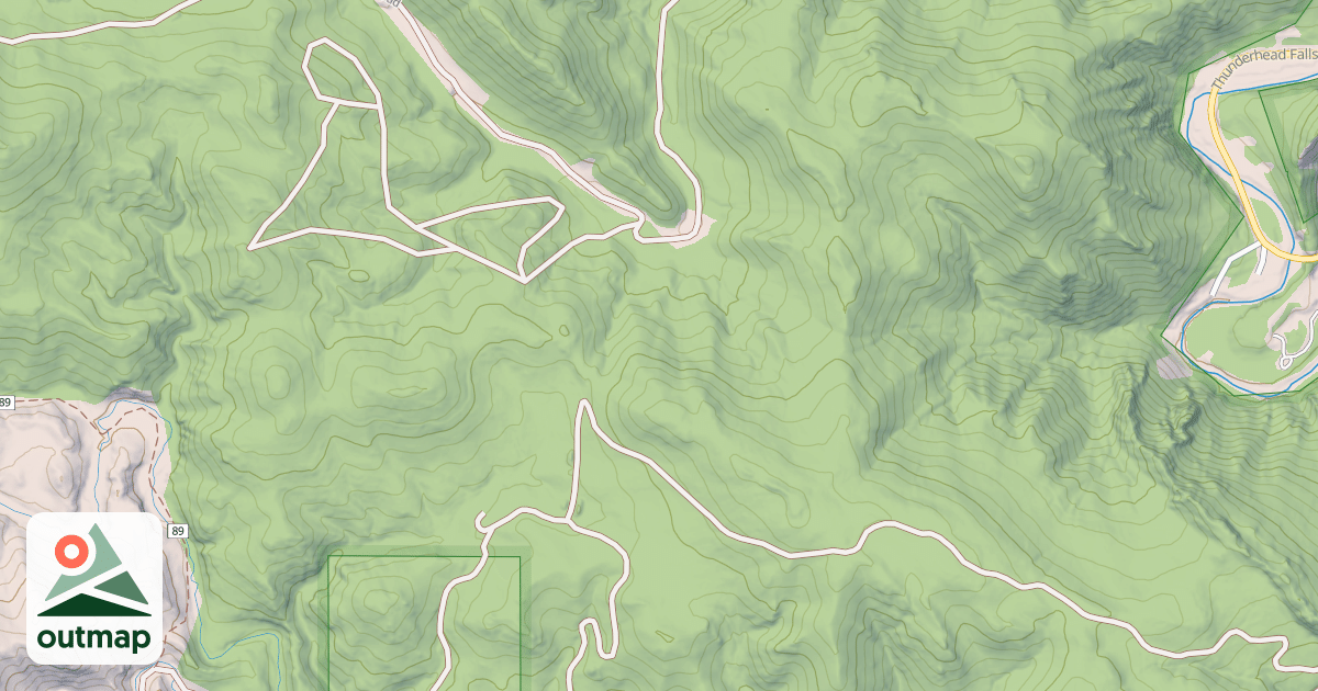 Map of BRUSH CREEK BR 1E