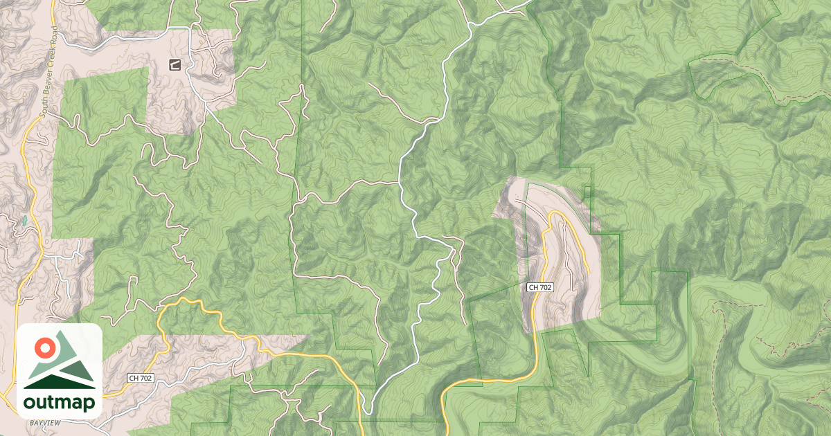 Map of ELK HORN