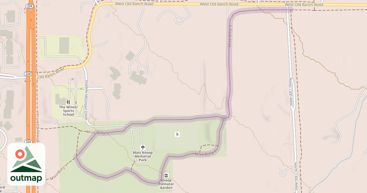 Map of Miss Billy's