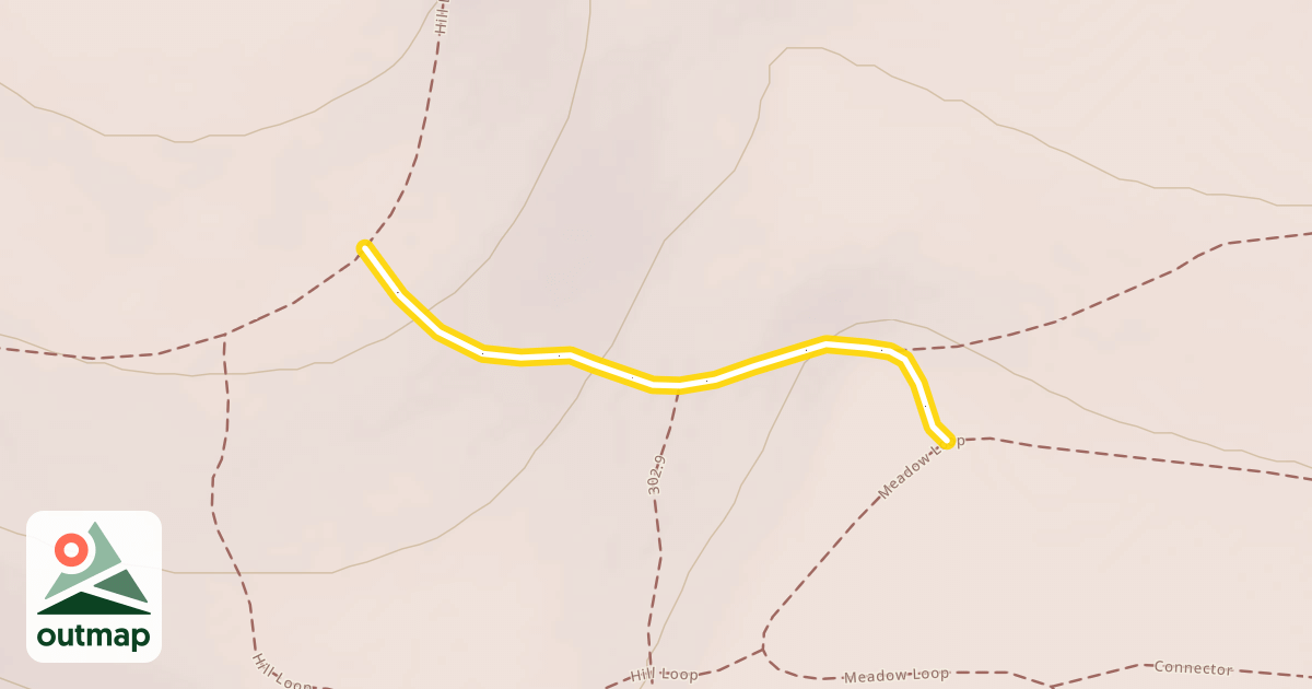 Map of Herringbone Hill