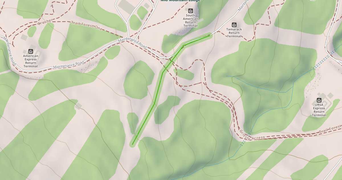 Map preview of Lower Tamarack