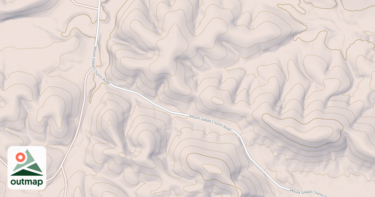 Map of MT. GILEAD