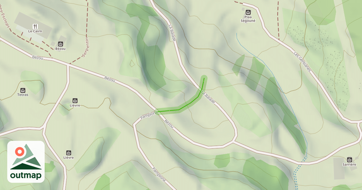 Map of Pamplona