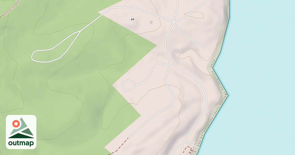Map of H.F. B SITES 48-53 ACCESS