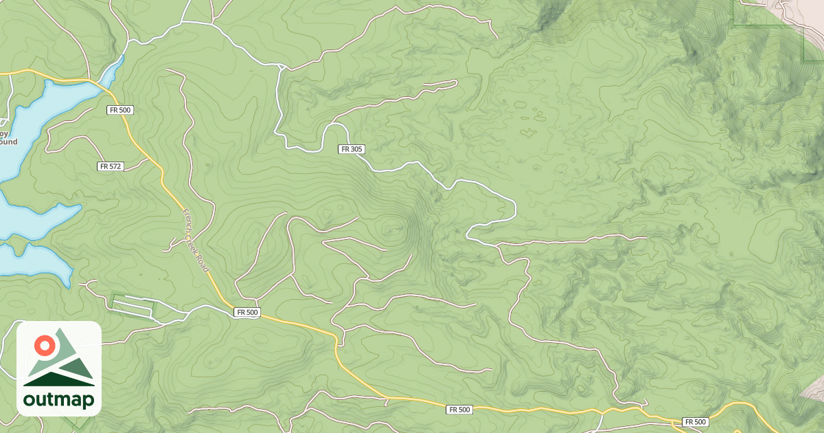 Map of CINNABAR PARK