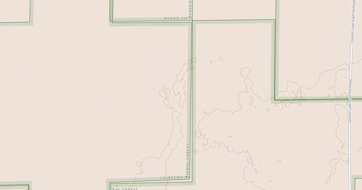 Map preview of MOOSE LAKE ROAD