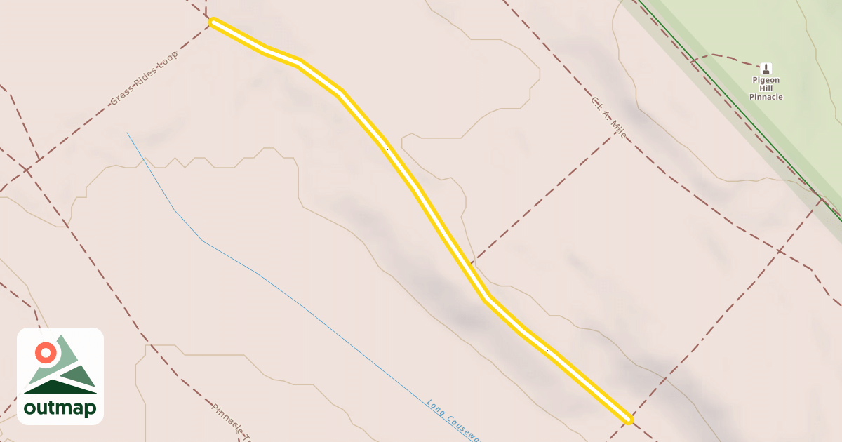 Map of C.L.A. Mile