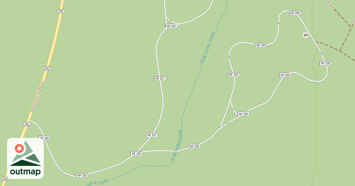 Map of FROG CAMP