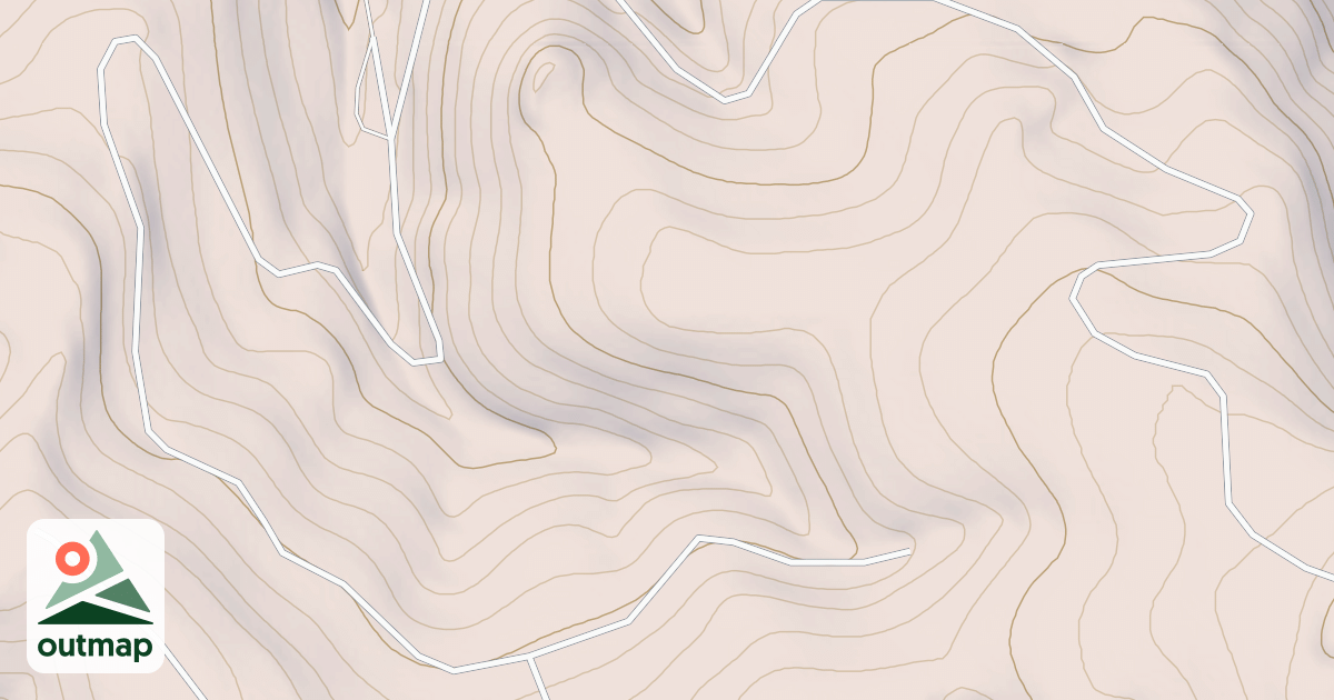 Map of WEST BLACKTAIL LOOP