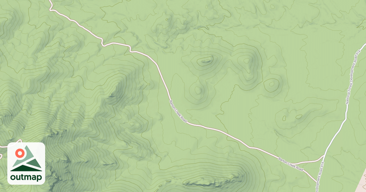 Map of CEDAR SPRING TRAIL