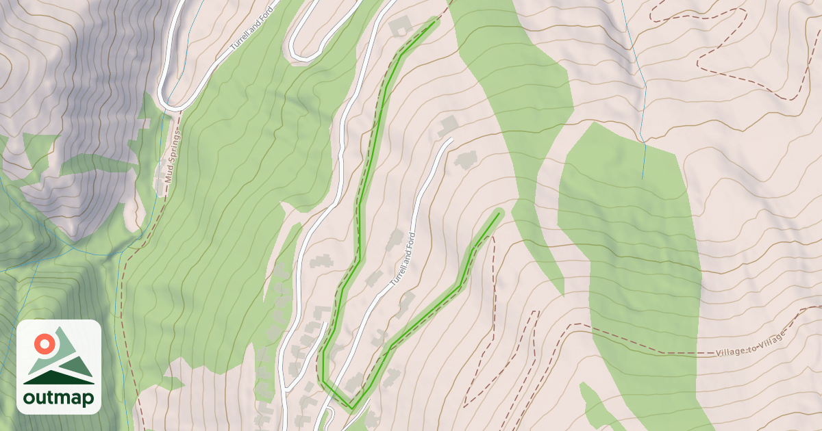 Map of Wampum Skiway