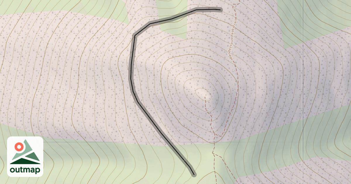 Map of High Traverse