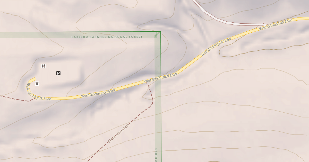 Map preview of GIBSON JACK