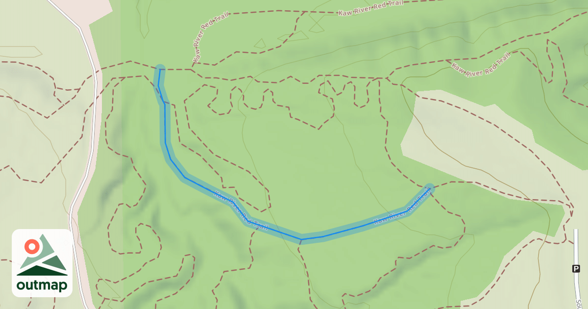 Map of Green Trail
