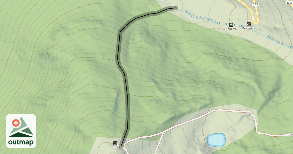 Map of Caburlet