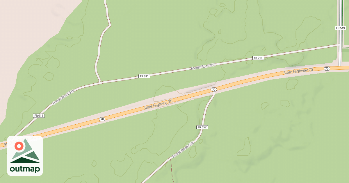 Map of FR 911