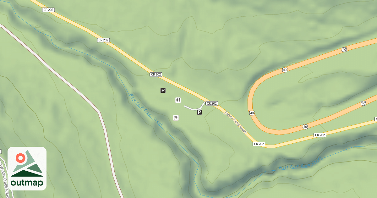 Map of BIG BEND PG