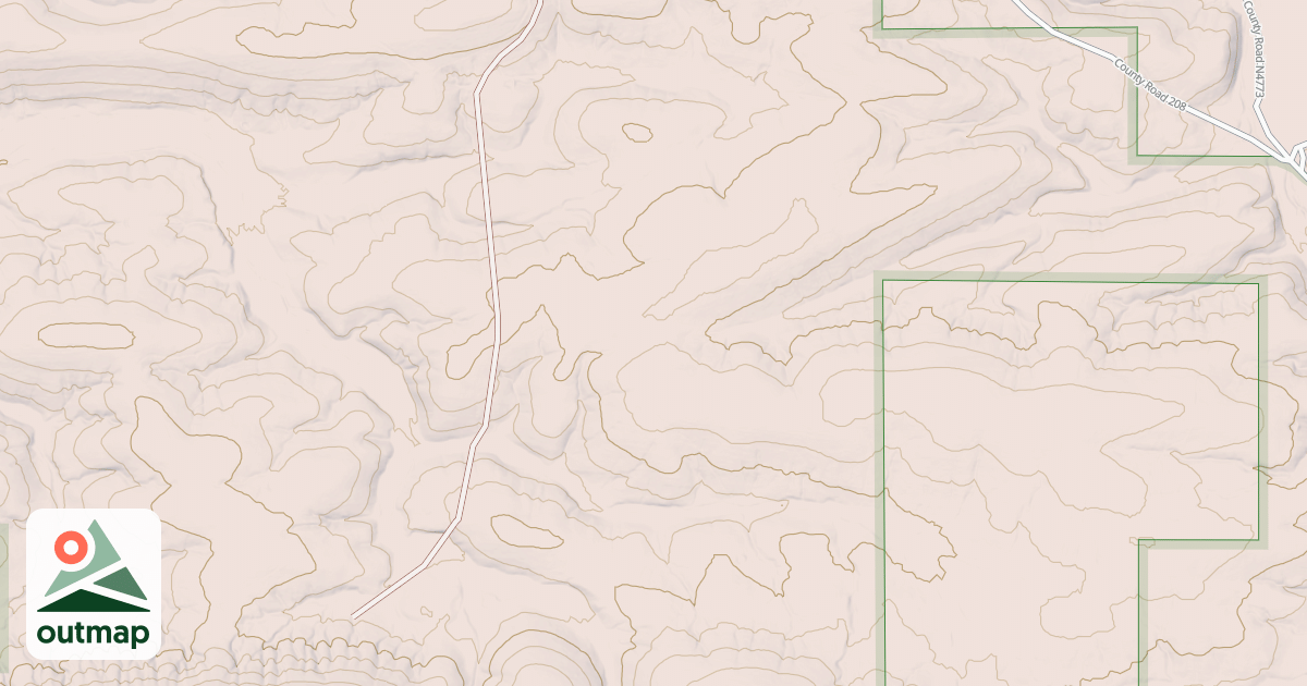 Map of EAST SHAWNEE
