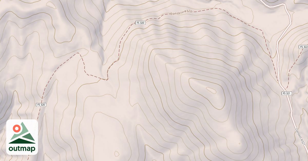Map of Danskin #320