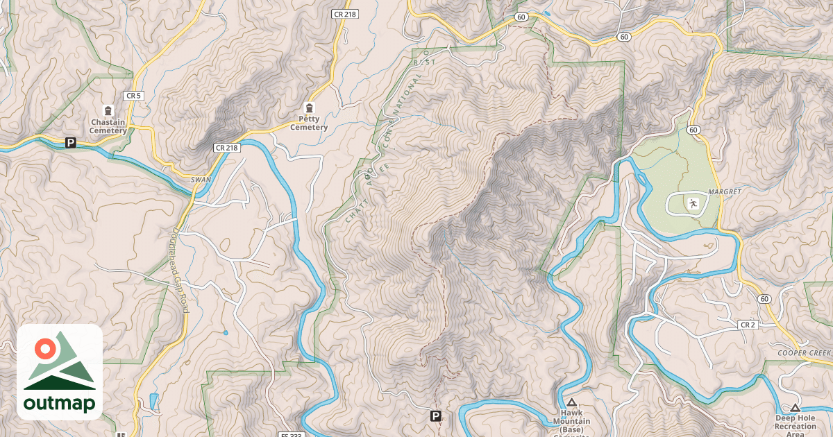 Map of TOONI GAP