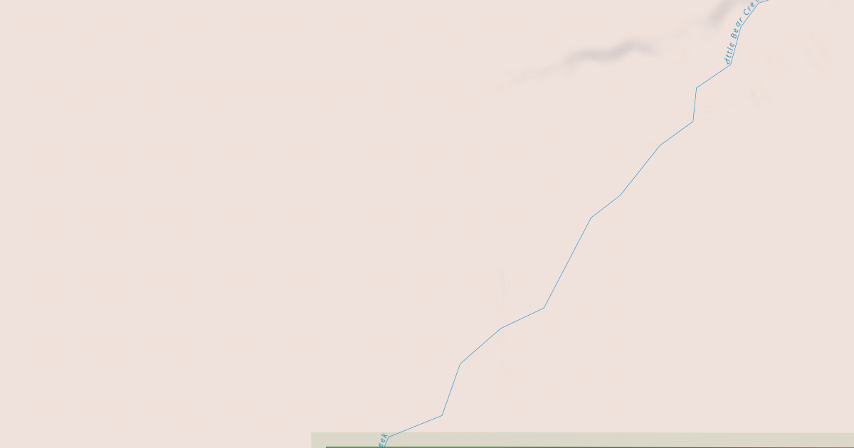 Map preview of LITTLE BEAR CREEK SPUR D