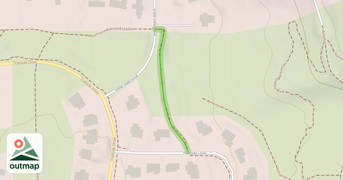 Map of Trailside