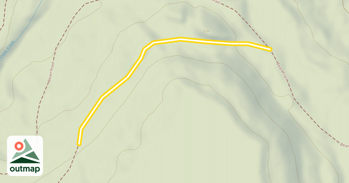 Map of Arctic Winter Games Trail