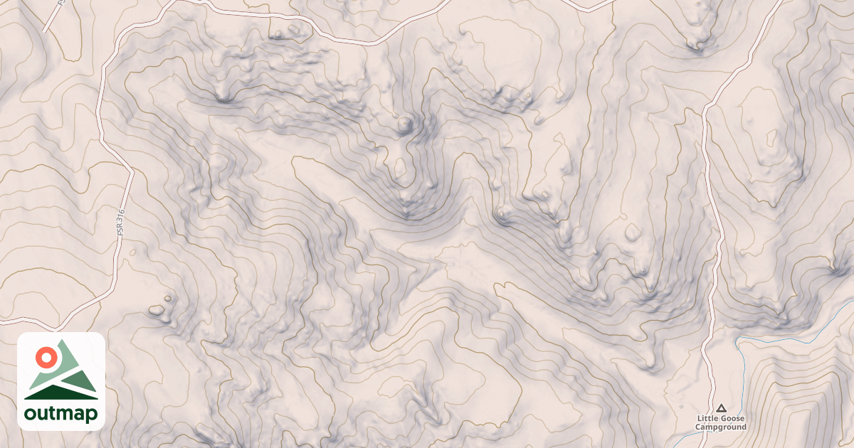 Map of Serendipity/mills Creek