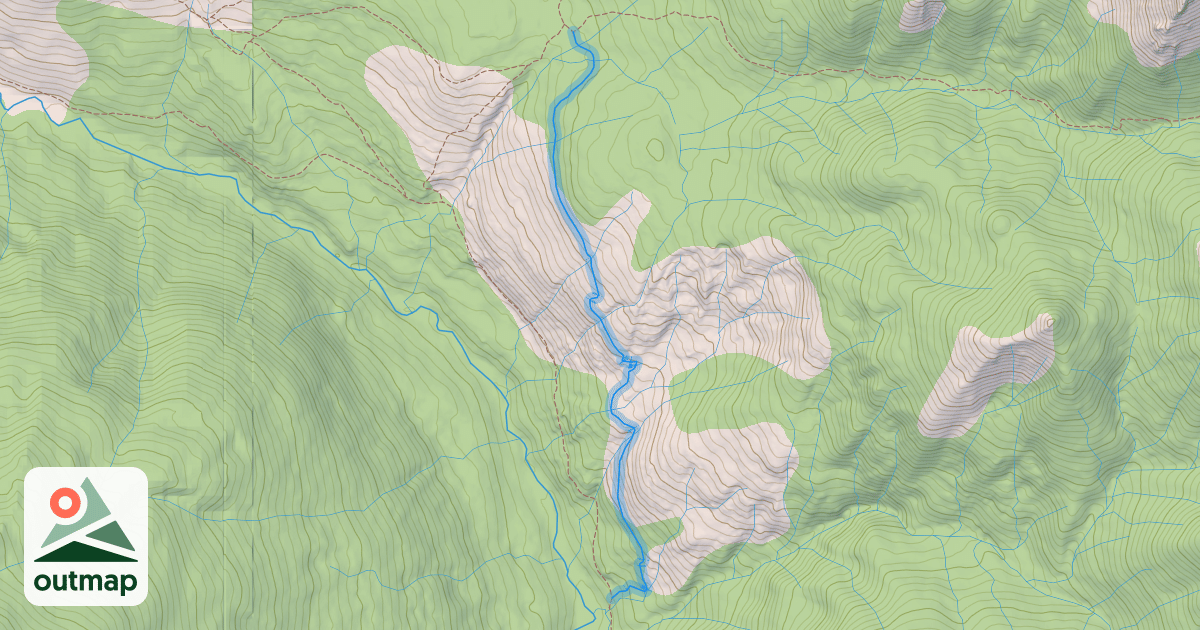 Map of Gun Meadows