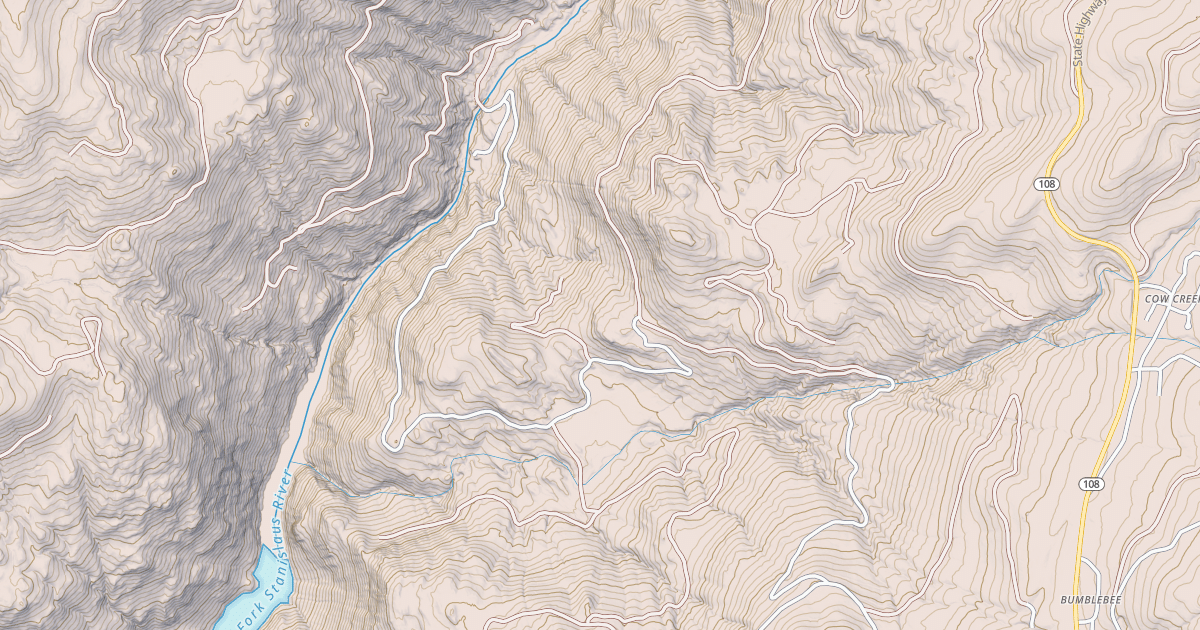 Map preview of HELLS HALF ACRE ROAD