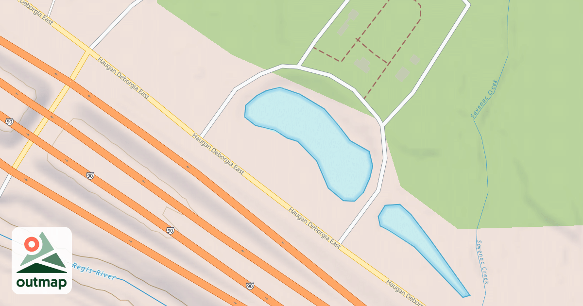 Map of SAVENAC NURSERY LOOP (MAIN)