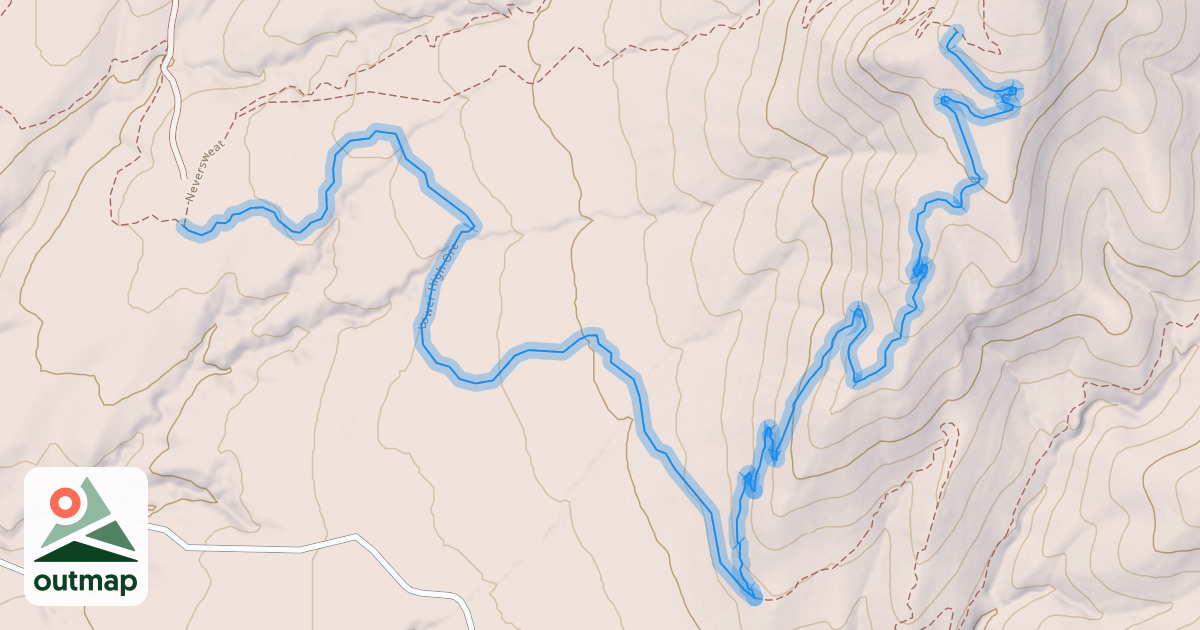 Map of Lower High Ore