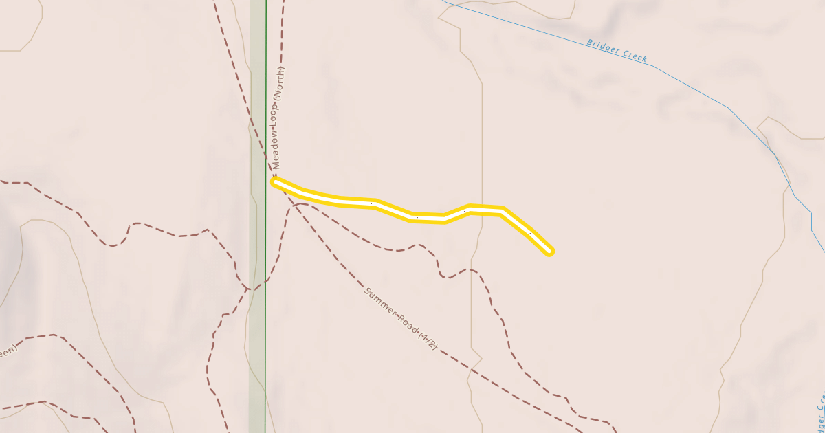 Map preview of N Bangtail