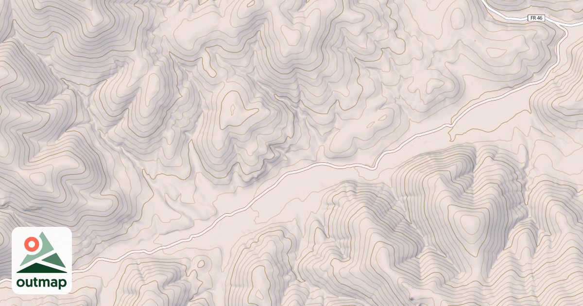 Map of BEAR CREEK
