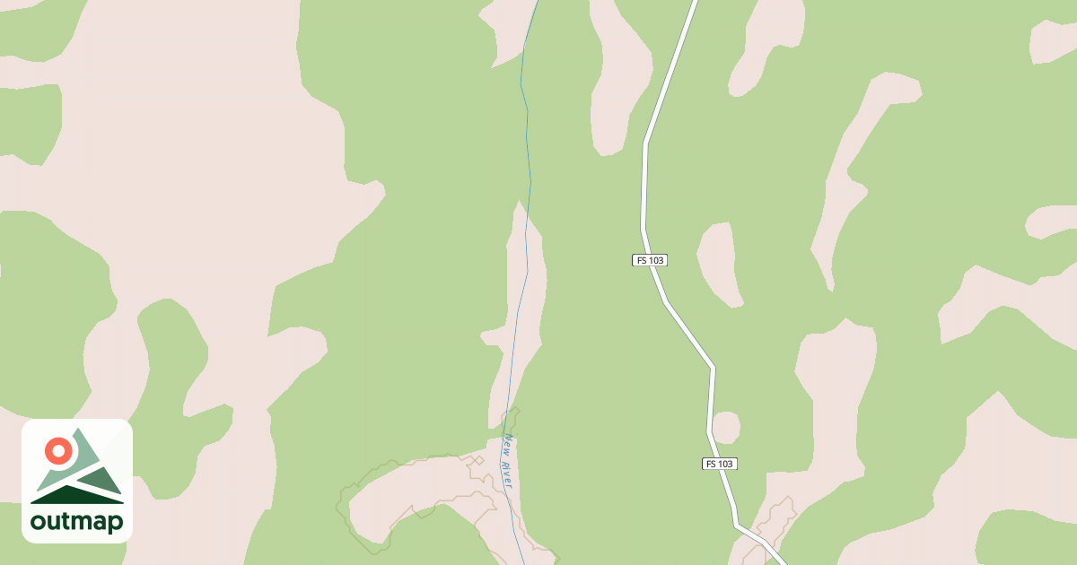 Map of USFS National Forest System Roads {0400B707-2132-459B-B72E-DA2C6A759DCD}