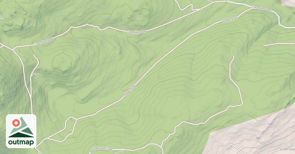 Map of PISGAH