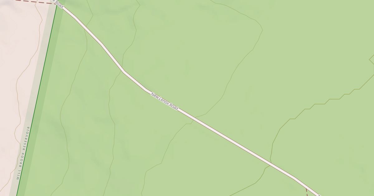 Map preview of New Lenox Road