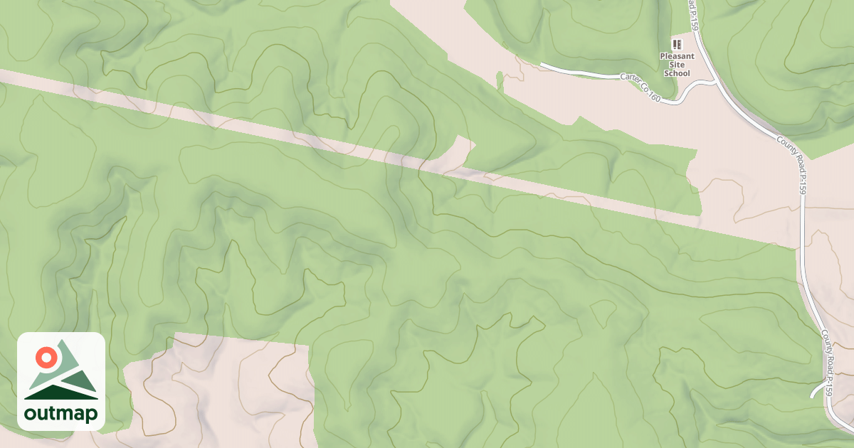 Map of PLEASANT SITE