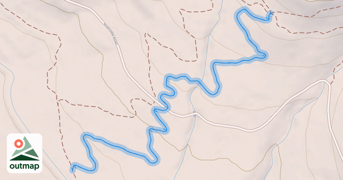 Map of Frodo's Playground Trail