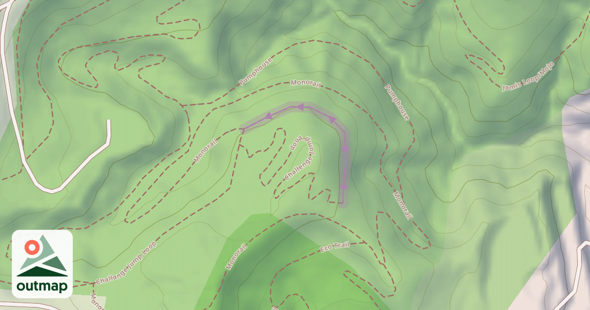 Map of Challenge Jump Joop