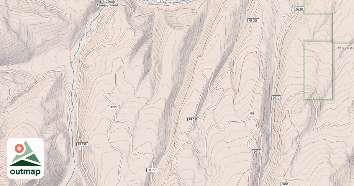 Map of Ditch Road Snowmobile