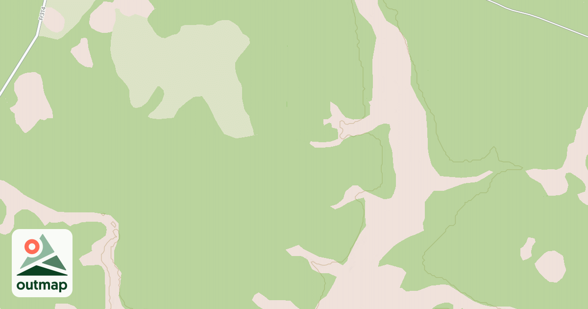 Map of USFS Motor Vehicle Use Map Roads {6120D0A2-9A1C-4EED-B993-7BED98DCCF7B}