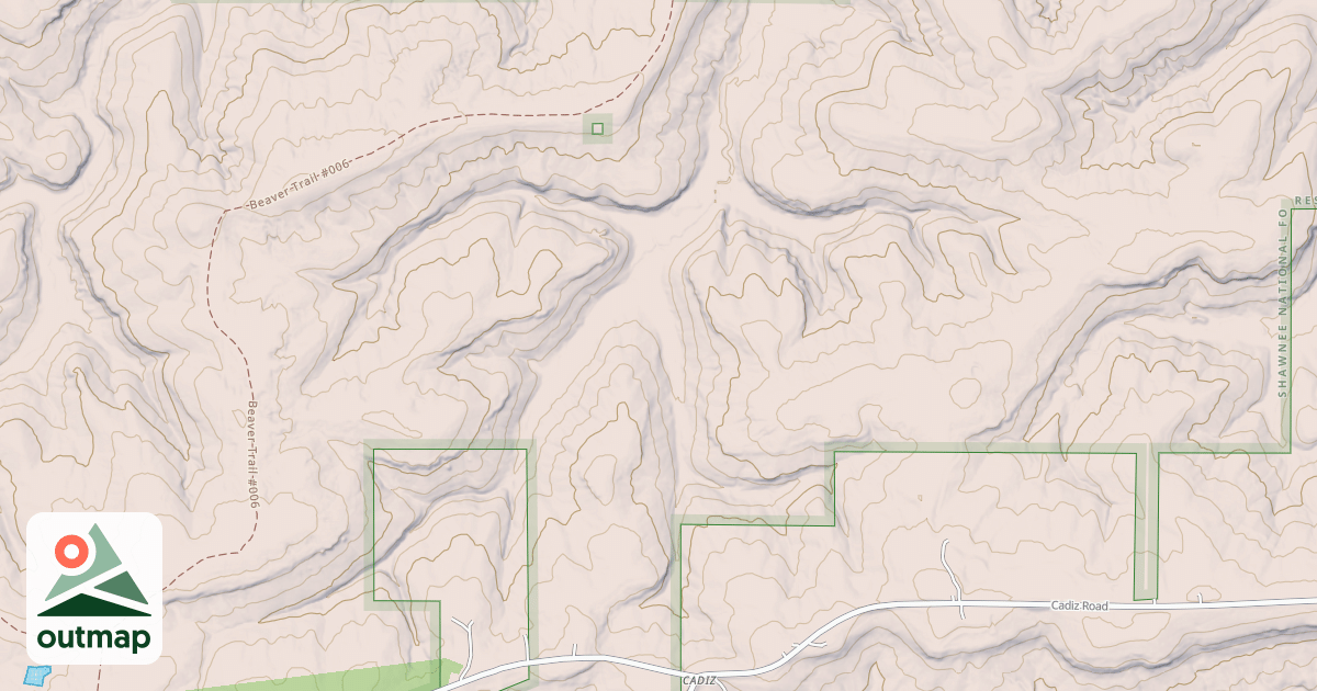 Map of YELLOW SPRINGS CH RD