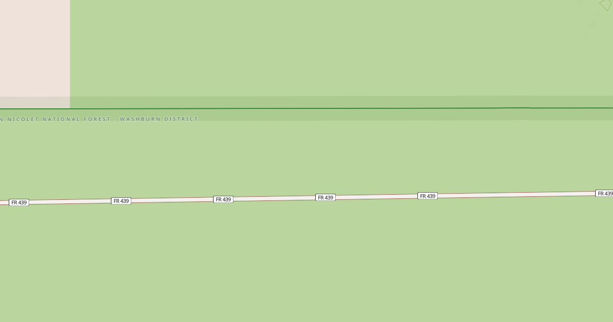 Map preview of FR 439H